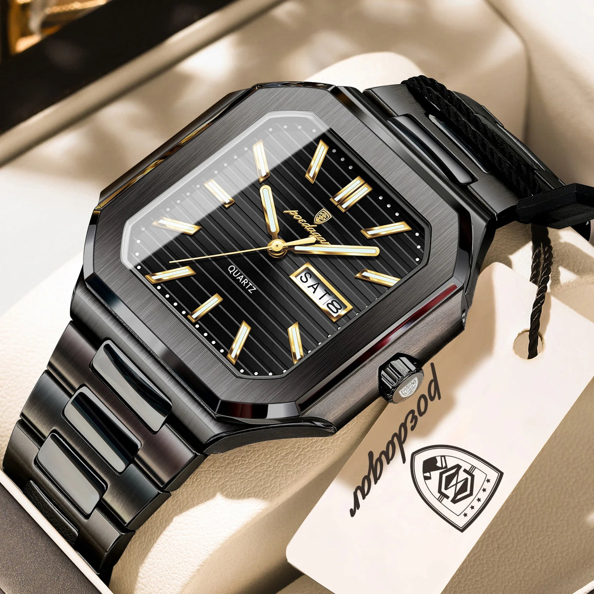POEDAGAR Quartz Watch