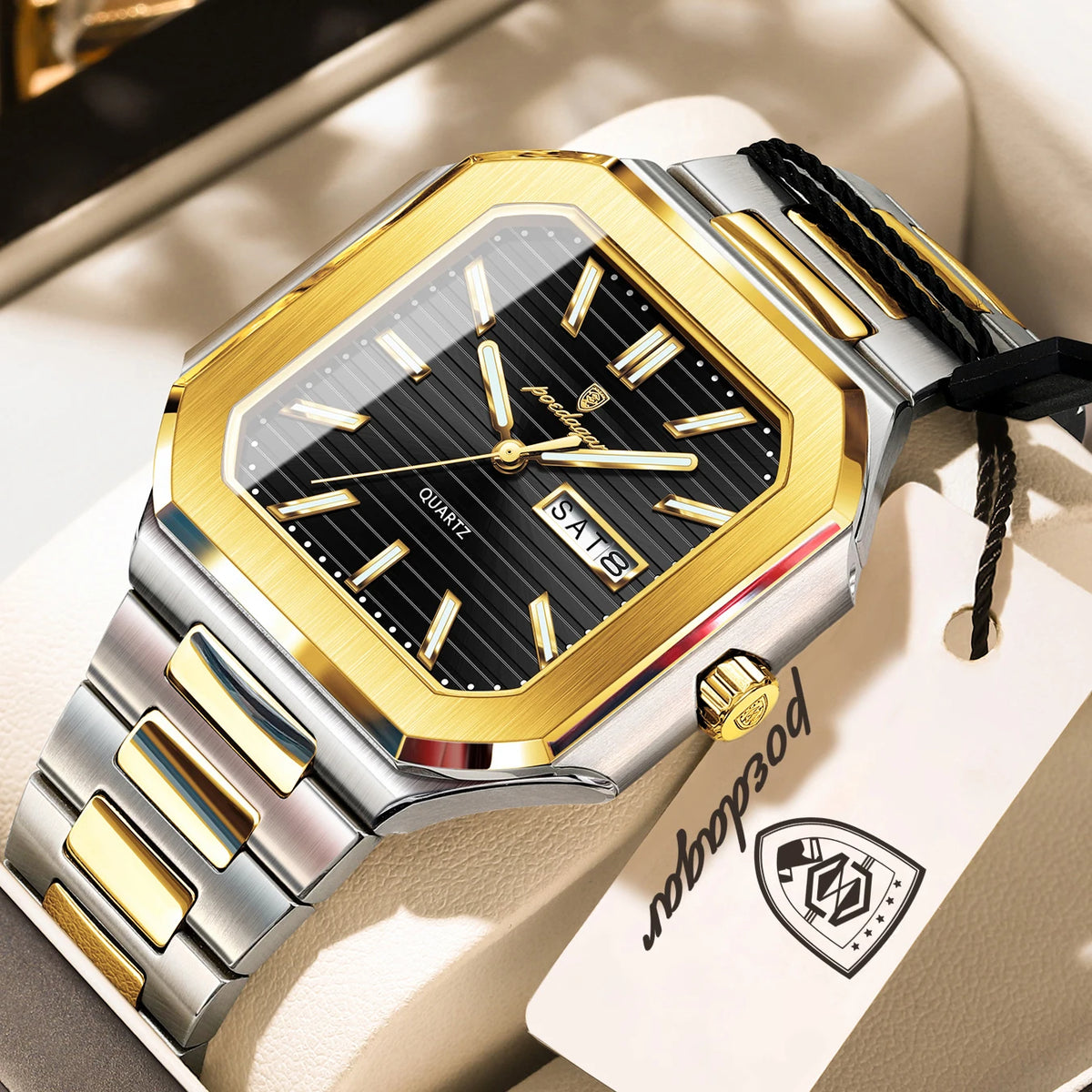 POEDAGAR Quartz Watch