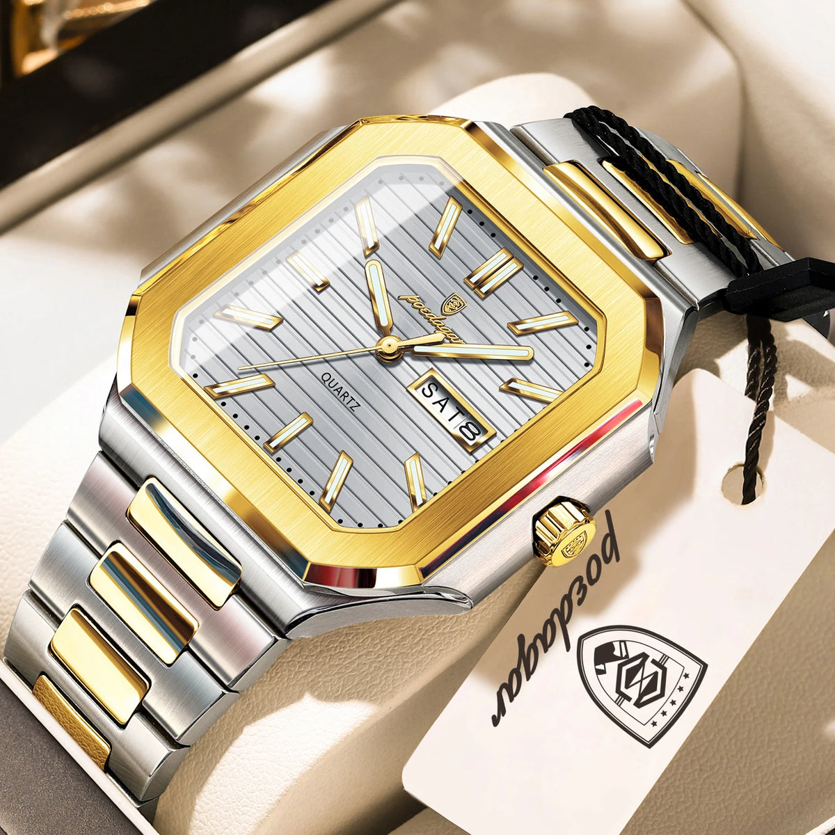POEDAGAR Quartz Watch
