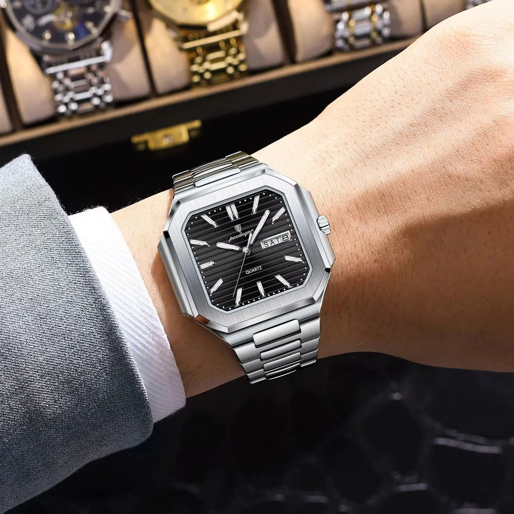 POEDAGAR Quartz Watch