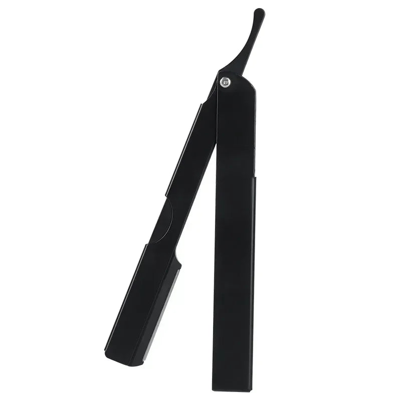 Folding Barber Razor Holder — Blades Not Included