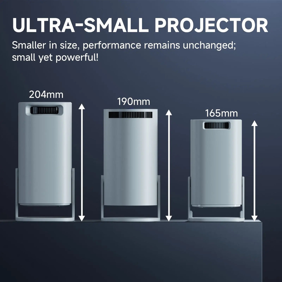 P30 Pro Smart Mini Projector – Android 14, WiFi 6, Screen Mirroring