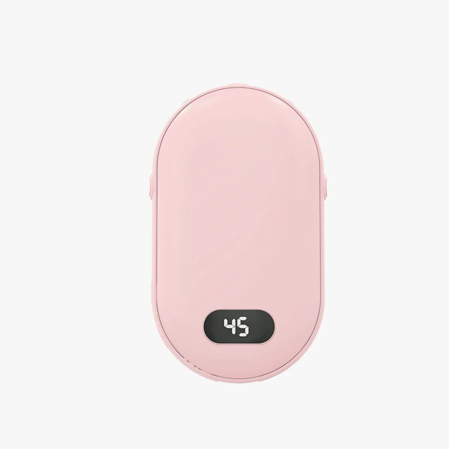 Rechargeable Double-Sided Hand Warmer – 2 Heat Settings