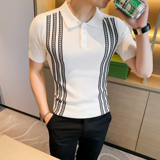 Striped Polo